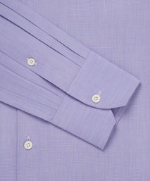 Blue Tailored Fit End on End Formal Shirt
